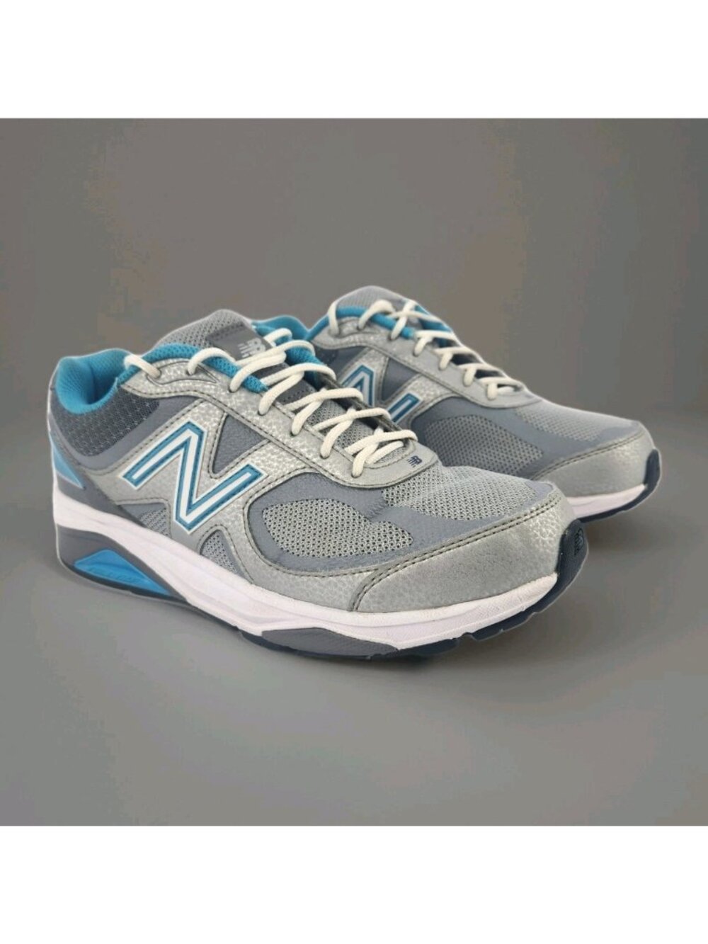 New Balance 2E 1540SPE3 Women 9 & Men 7.5 Walking Shoes Gray Blue Motion Control